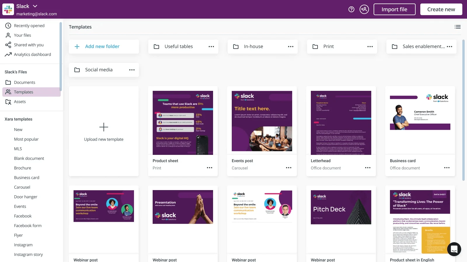 Xara Produkt-Mockup